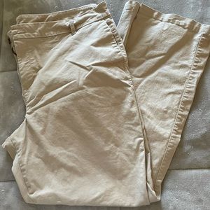 Old Navy bootcut khaki pants